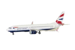 BOEING B 737-8MAX BRITISH AIRWAYS/COMAIR ZS-ZCA (ДЛИНА 9,88 СМ)
