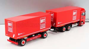 IVECO FIAT S-WAY TRUCK BRT CORRIERE ESPRESSO 2022, RED (ДЛИНА МОДЕЛИ 3-5 СМ) — фото 2