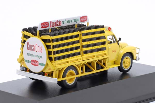 BEDFORD J6 COCA-COLA DELIVERY TRUCK YEAR 1964 YELLOW / БЕДФОРД J6 КОКА-КОЛА ДЕЛИВЕРЙ ГРУЗОВИК ЖЕЛТЫЙ — фото 2