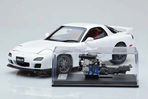MAZDA RX7 SPIRIT R 2002 WHITE / МАЗДА РХ7 БЕЛЫЙ (С ДВИГАТЕЛЕМ) — фото 12