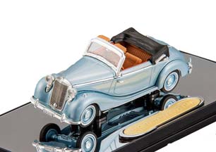 MERCEDES BENZ 170S 1950 CABRIOLET СЕРО-ГОЛУБОЙ МЕТАЛЛИК