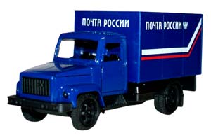 GAZ 3307 RUSSIAN POST VAN 2020 BLUE | ГАЗ 3307 ПОЧТА РОССИИ ФУРГОН 