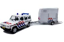 MERCEDES-BENZ G-CLASS ПОЛИЦИЯ ГОЛЛАНДИИ С ТРЕЙЛЕРОМ ДЛЯ ЛОШАДЕЙ W463 — фото 5