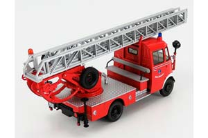 MERCEDES L319 FIRE DEPARTMENT WALSRODE WITH TURNTABLE LADDER RED — фото 2