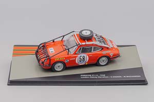 PORSCHE 911 S LONDON-SIDNEY MARATHON #58 ZASADA / WACHOWSKI 1968, RED — фото 5