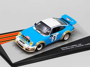 PORSCHE 911 SC 3.0L GITANES NIGHT VERSION №3 WINNER RALLY MONTECARLO 1978 JEAN PIERRE NICOLAS - VINCENTE LAVERNE, BLUE WHITE