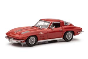 CHEVROLET CORVETTE C2 STINGRAY COUPE 1963 / ШЕВРОЛЕ КОРВЕТ C2 СТИНГРАЙ КУПЕ КРАСНЫЙ
