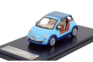 FIAT 500 TENDER TWO CASTAGNA MILANO 2008 LIGHT BLUE/BLUE — фото 1