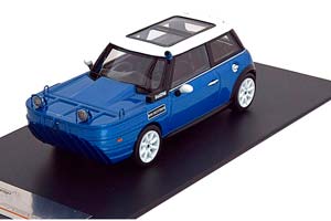 MINI COOPER S YATCHSMAN 2002 BLUE/WHITE — фото 1