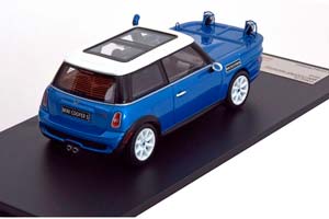MINI COOPER S YATCHSMAN 2002 BLUE/WHITE — фото 2