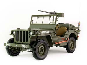 JEEP WILLY´S WITH TRAILER AND ANTI-TANK GUN M3 1943 OLIVE-GREEN — фото 5