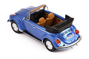VW VOLKSWAGEN SUPER BEETLE CONVERTIBLE 1973 СИНИЙ МЕТАЛЛИК — фото 3