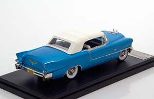 CADILLAC ELDORADO BIARRITZ 1956 LIGHTBLUE-METALLIC WHITE — фото 2