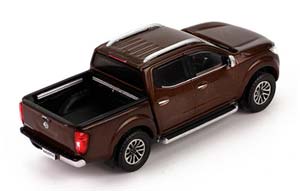 NISSAN NAVARA PICK-UP 2017 КОРИЧНЕВЫЙ МЕТАЛЛИК — фото 3