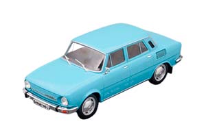 SKODA 100L (1974), SAMOCHODY PRL 8, BLUE