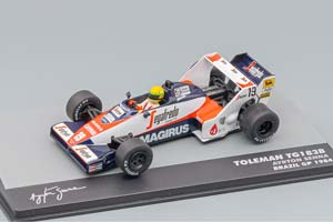 TOLEMAN TG183B GP BRESIL 1984 SENNA — фото 3