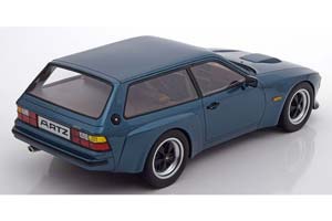 PORSCHE 924 TURBO STATION WAGON ARTZ METALLIC-BLUE — фото 2