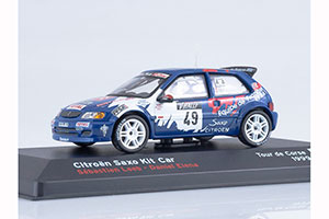 CITROEN SAXO KIT CAR SEBASTIEN LOEB DANIEL ELENA TOUR DE CORSE 1999 BLUE — фото 5