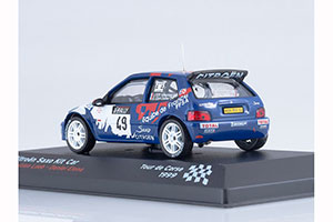 CITROEN SAXO KIT CAR SEBASTIEN LOEB DANIEL ELENA TOUR DE CORSE 1999 BLUE — фото 8