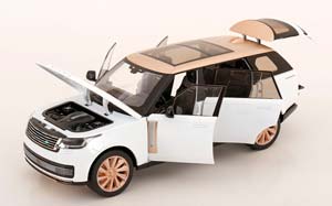 LAND ROVER RANGE ROVER SV 2022 WHITE COPPER METALLIC ДЛИНА 28 СМ (В ПЕНОПЛАСТЕ БЕЗ КАРТОННОЙ КОРОБКИ) — фото 3