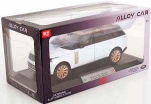LAND ROVER RANGE ROVER SV 2022 WHITE COPPER METALLIC ДЛИНА 28 СМ (В ПЕНОПЛАСТЕ БЕЗ КАРТОННОЙ КОРОБКИ) — фото 5