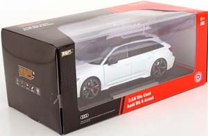 AUDI RS6 AVANT WHITE METALLIC — фото 5