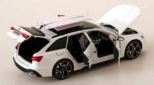 AUDI RS6 AVANT WHITE METALLIC — фото 4