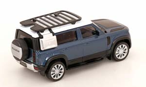 LAND ROVER DEFENDER 110 BLUE METALLIC WHITE — фото 2