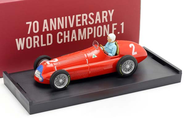 G. FARINA ALFA ROMEO 158 #2 WORLD CHAMPION GREAT BRITAIN GP F1 1950 / ФАРИНА АЛЬФА РОМЕО 158 ЧЕМПИОН МИРА ГРИТ БРИТАЙН ГРАН-ПРИ ФОРМУЛА-1 — фото 3