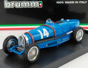 BUGATTI F1 TIPO 59 N N 14 FRANCE GP 1934 TAZIO NUVOLARI, BLUETTE