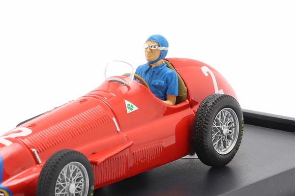 ALFA ROMEO 159 GP BELGIUM WORLD CHAMPION 1951 FANGIO WITH DRIVER FIGURINE — фото 5