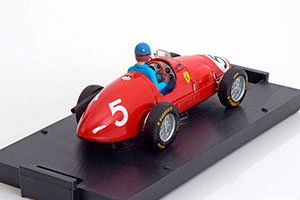 FERRARI 500 F2 GP GREAT BRITAIN WORLD CHAMPION 1953 ASCARI WITH DRIVER FIGURINE — фото 2
