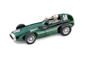 VANWALL VW5 WINNER GP GRANDE BRETAGNE 1957 WITH DRIVER STIRLING MOSS/TONY BROOKS #18