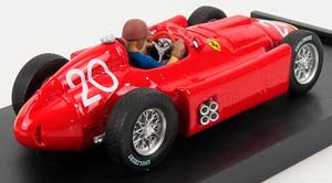 FERRARI F1 D50 N 20 WORLD CHAMPION MONACO GP 1956 JUAN MANUEL FANGIO - EUGENIO CASTELLOTTI, RED — фото 2