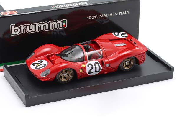 FERRARI 330 P4 SPYDER #20 24H LEMANS 1967 AMON, VACCARELLA / ФЕРРАРИ 330 P4 СПАЙДЕР 24 ЧАСА ЛЕ-МАН АМОН ВАККАРЕЛЛА — фото 3