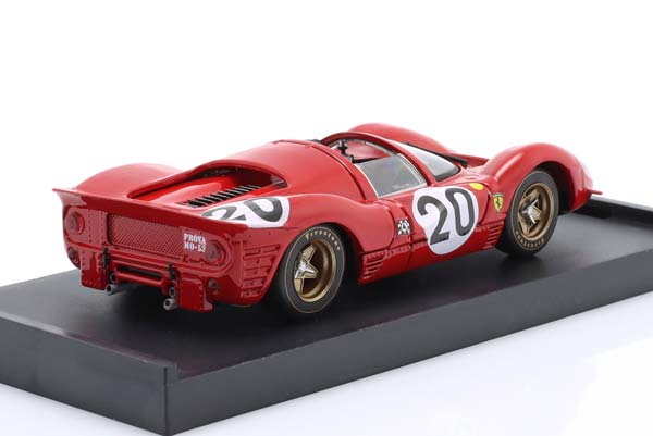 FERRARI 330 P4 SPYDER #20 24H LEMANS 1967 AMON, VACCARELLA / ФЕРРАРИ 330 P4 СПАЙДЕР 24 ЧАСА ЛЕ-МАН АМОН ВАККАРЕЛЛА — фото 2