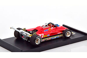 FERRARI 126 C2 TURBO GP USA 1982 VILLENEUVE WITH DRIVER FIGURINE — фото 2