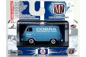 FORD SHELBY ECONOLINE VAN 1965 BLUE / ФОРД ШЕЛБИ ЭКОНОЛИН ФУРГОН 1965 СИНИЙ (ДЛИНА МОДЕЛИ 6-10 СМ) — фото 2