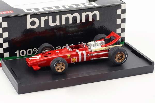 FERRARI 312 F1 #11 MONTECARLO GP FORMULA 1 1969 CHRIS AMON / ФЕРРАРИ 312 ФОРМУЛА-1 МОНТЕКАРЛО ГРАН-ПРИ ЧРИС АМОН — фото 3