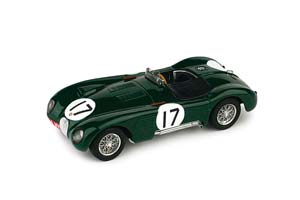 JAGUAR TYPE C LE MANS 1953 P.WALKER/S.MOSS #17