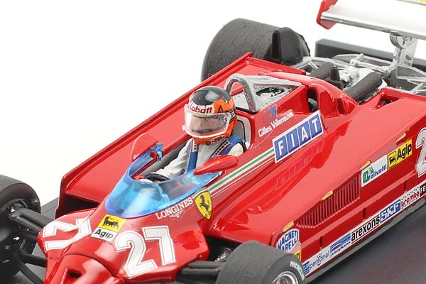 FERRARI 126CK #27 GP MONACO FORMULA 1 1981 G. VILLENEUVE / ФЕРРАРИ 126CK ГРАН-ПРИ МОНАКО ФОРМУЛА-1 ВИЛЛЕНЕУВЕ — фото 5
