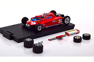 FERRARI 126 CK TURBO GP MONACO 1981 PIRONI WITH TYRES-SET — фото 3