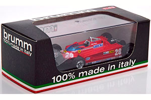 FERRARI 126 CK TURBO GP MONACO 1981 PIRONI WITH TYRES-SET — фото 4