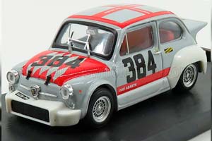 FIAT 600 1000 ABARTH N 384 PREPARATA SPAGNOL TRENTO-BONDONE (1971) DANTE GARGAN, GREY WHITE