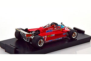 FERRARI 126 CK TURBO GP CANADA WITH DESTROYED SPOILER 1981 VILLENEUVE WITH DRIVER FIGURINE — фото 2