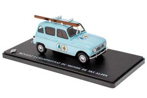 RENAULT 4 CHAMPIONNAT DU MONDE DE SKI ALPIN 1982
