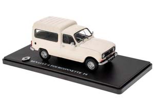 RENAULT 4 FOURGONNETTE F6 1979 WHITE
