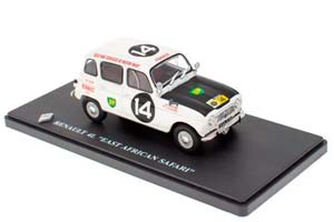 RENAULT 4L #14 MOTOR MART&EXCHANGE LTD CONSTEN/LE GUEZEC 41 МЕСТО EAST AFRICAN SAFARI 1962