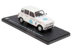 RENAULT 4 LA FAUNE DU SOLEIL DE MINUIT 1966 WHITE