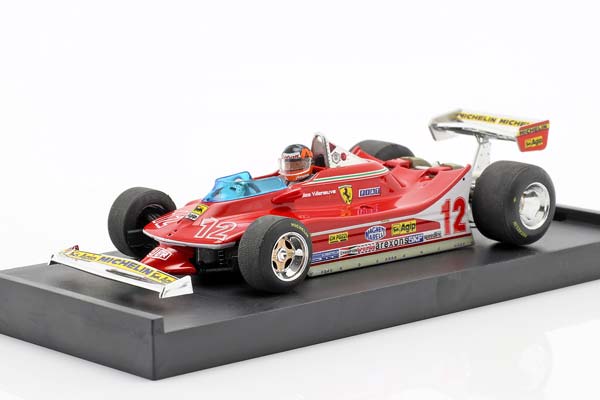 FERRARI 312 T4 #12 2ND GP FRANCE FORMULA 1 1979 G. VILLENEUVE / ФЕРРАРИ 312 T4 2ND ГРАН-ПРИ ФРАНЦИЯ ФОРМУЛА-1 ВИЛЛЕНЕУВЕ